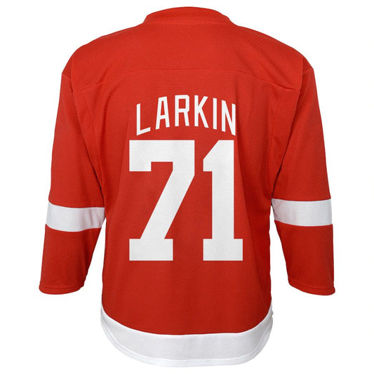 D.Red Wings #71 Dylan Larkin Toddler Replica Player Jersey Red Stitched American Hockey Jersey UNEC