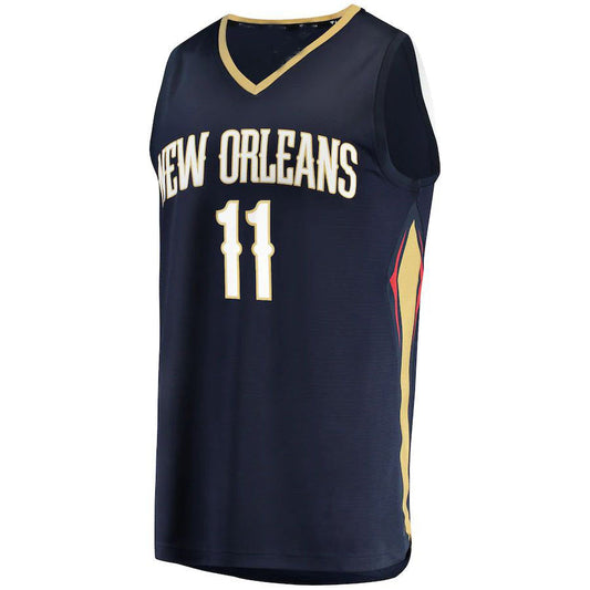 NO.Pelicans #11 Dyson Daniels Fanatics Branded 2022 Draft First Round Pick Fast Break Replica Player Jersey Navy Stitched American Basketball Jersey UNEC