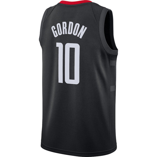 H.Rockets #10 Eric Gordon Swingman Jersey Statement Edition Black Stitched American Basketball Jersey UNEC