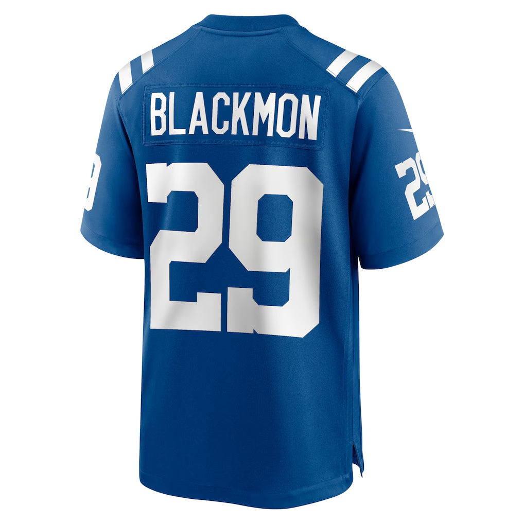 IN.Colts #29 Mekhi Blackmon Royal Team Game Stitched American Football Jerseys UNEC