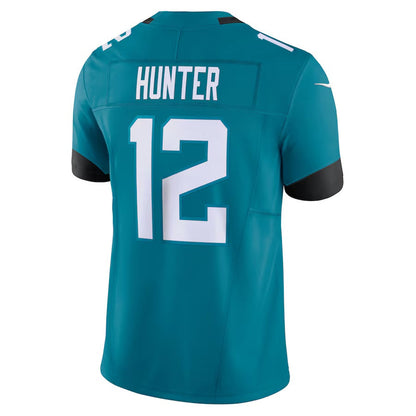 J.Jaguars #12 Travis Hunter Teal Team Limited American Football Jersey