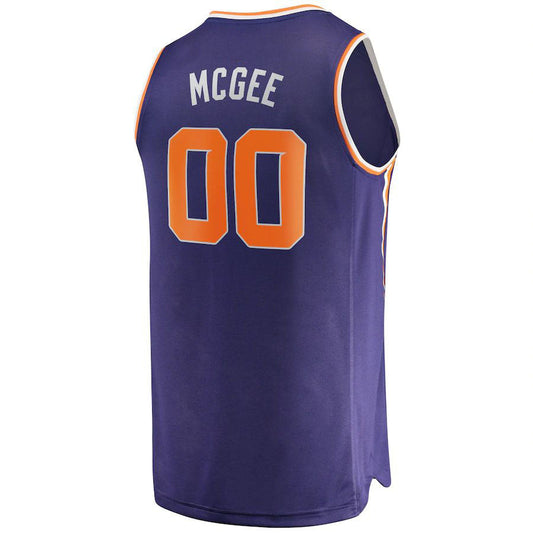 P.Suns #00 JaVale McGee Fanatics Branded  2021-22 Fast Break Replica Jersey Icon Edition Purple Stitched American Basketball Jersey UNEC