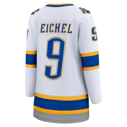 B.Sabres #9 Jack Eichel Fanatics Branded 2020-21 Special Edition Breakaway Player Jersey White Stitched American Hockey Jersey UNEC