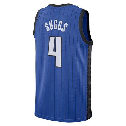 O.Magic #4 Jalen Suggs Jordan Brand 2022-23 Statement Edition Swingman Jersey Blue Stitched American Basketball Jersey UNEC