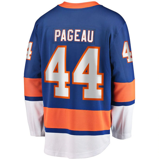 NY.Islanders #44 Jean-Gabriel Pageau Fanatics Branded Home Premier Breakaway Player Jersey Royal Stitched American Hockey Jersey UNEC