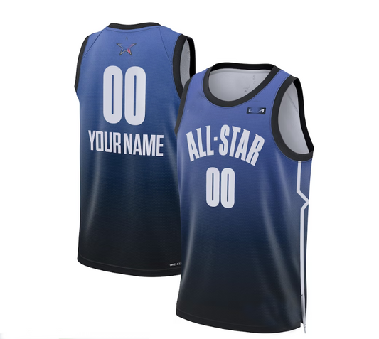 Custom 2023 All-Star Game Pick-A-Player Swingman Jersey - Blue Stitched American Basketball Jersey UNEC