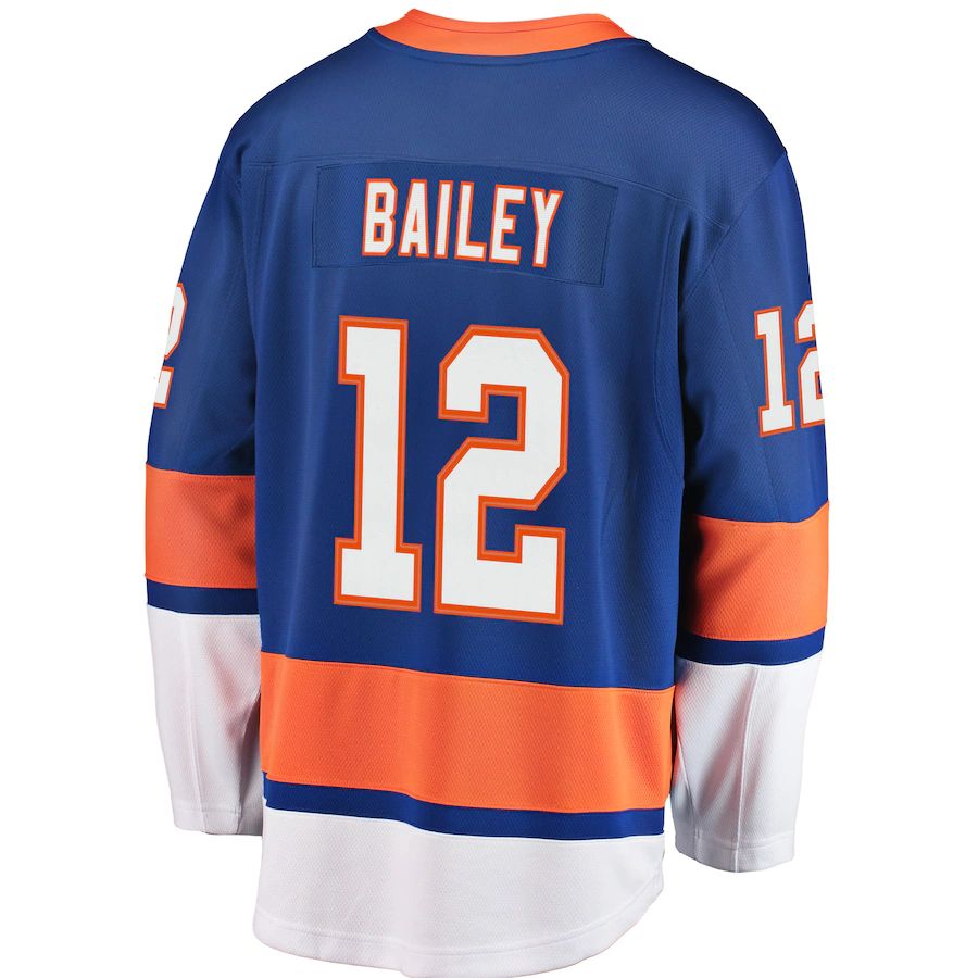 NY.Islanders #12 Josh Bailey Fanatics Branded Breakaway Player Jersey Royal Stitched American Hockey Jersey UNEC