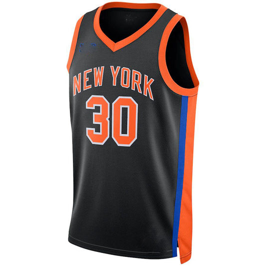 NY.Knicks #30 Julius Randle Unisex 2022-23 Swingman Jersey City Edition Navy Stitched American Basketball Jersey UNEC