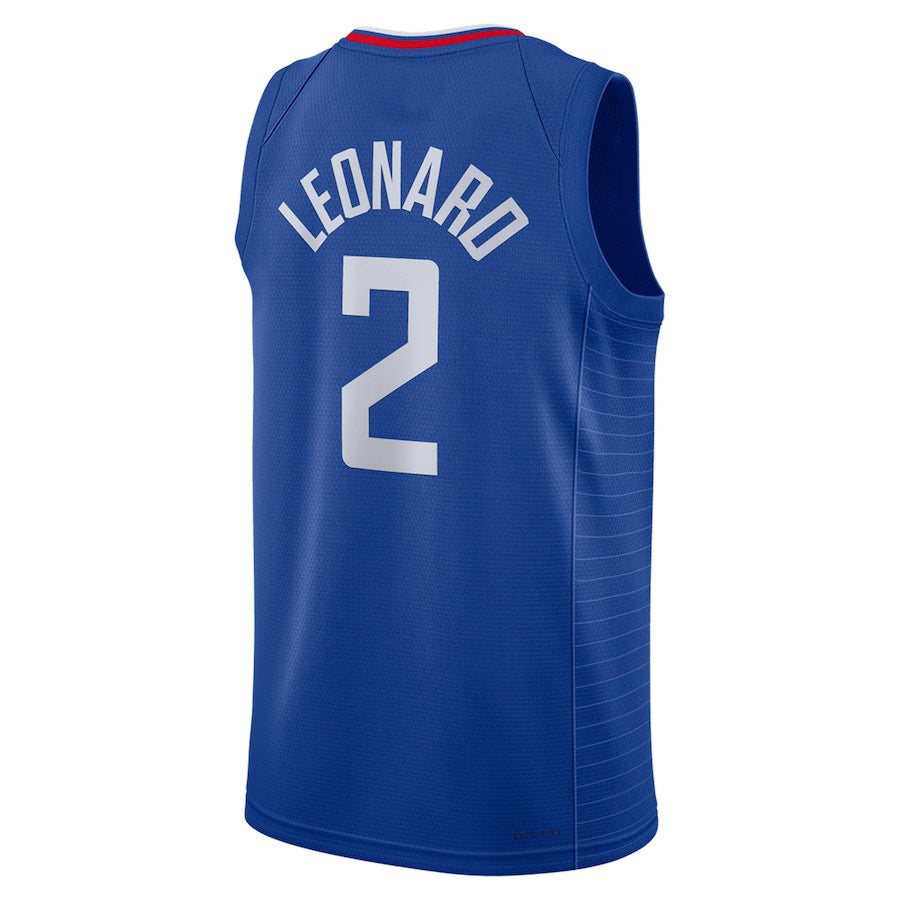 LA.Clippers #2 Kawhi Leonard Unisex 2022-23 Swingman Jersey Icon Edition Royal Stitched American Basketball Jersey UNEC