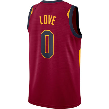 C.Cavaliers #0 Kevin Love Swingman Jersey Maroon Wine Icon Edition Stitched American Basketball Jersey UNEC
