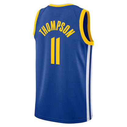 G.State Warriors #11 Klay Thompson Unisex 2022-23 Swingman Jersey Icon Edition Royal Stitched American Basketball Jersey UNEC