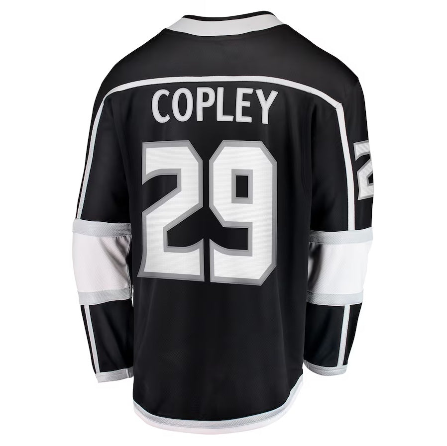 LA.Kings #29 Pheonix Copley Fanatics Home Breakaway Jersey - Black Stitched American Hockey Jersey UNEC