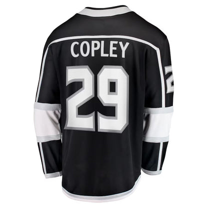 LA.Kings #29 Pheonix Copley Fanatics Home Breakaway Jersey - Black Stitched American Hockey Jersey UNEC
