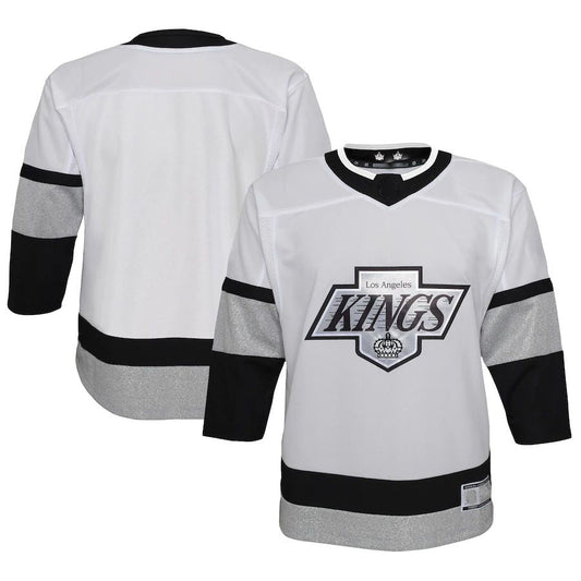LA.Kings 2021-22 Alternate Premier Jersey White Stitched American Hockey Jersey UNEC