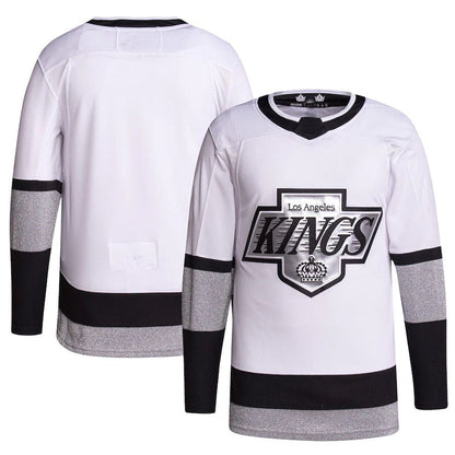 LA.Kings 2021-22 Alternate Primegreen Authentic Pro Jersey  White Stitched American Hockey Jersey UNEC