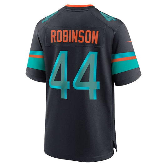 M.Dolphins #44 Chop Robinson 2025 Rivalries Collection Game Jersey-CustomName - Pitch Blue Stitched American Football Jersey-CustomName