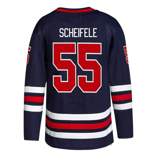 W.Jets #55 Mark Scheifele 2021-22 Alternate Primegreen Authentic Pro Player Jersey Navy Stitched American Hockey Jersey UNEC