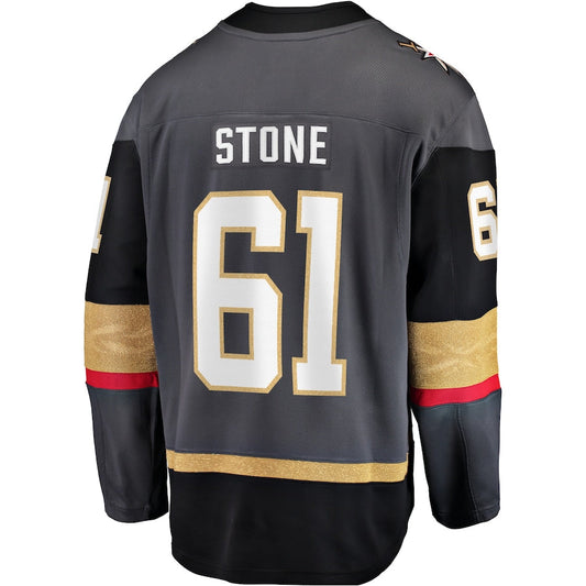 V.Golden Knights #61 Mark Stone Fanatics Branded Alternate Premier Breakaway Player Jersey Hockey Jersey UNEC