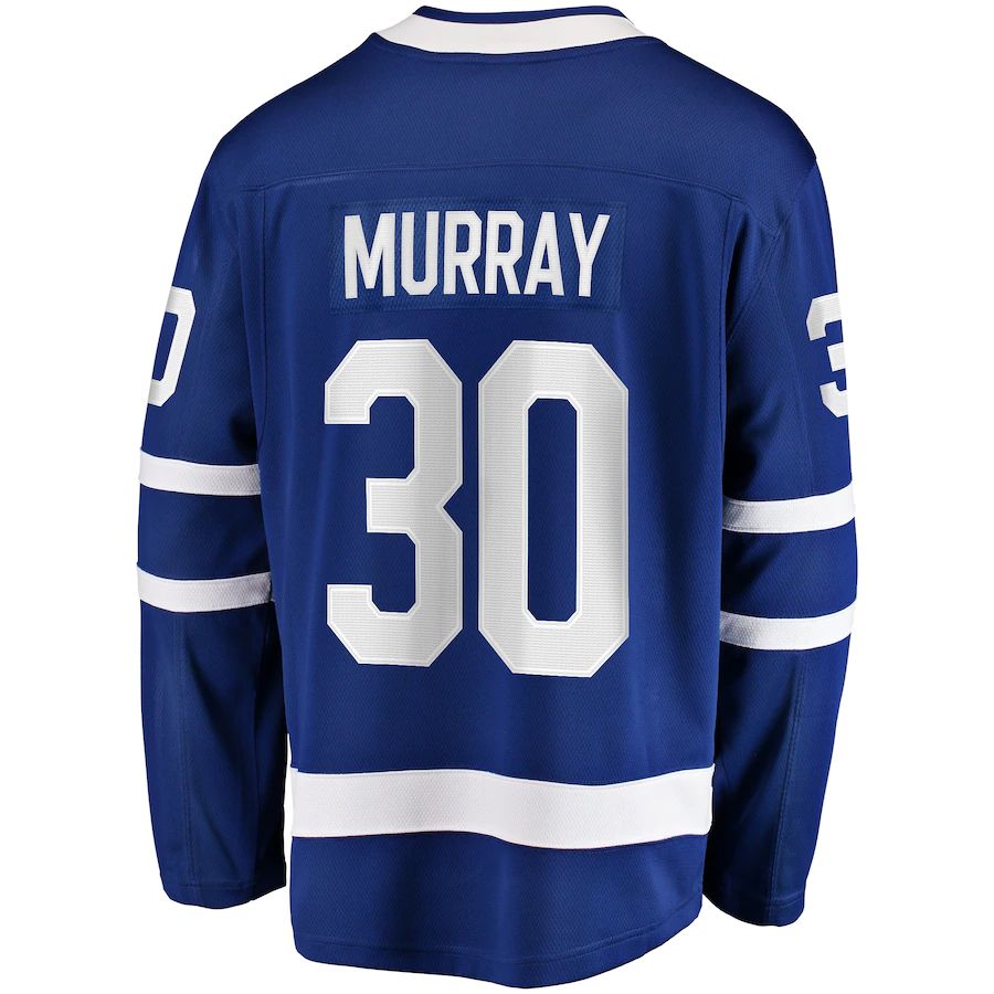 T.Maple Leafs #30 Matt Murray Fanatics Branded Home Breakaway Player Jersey Blue Stitched American Hockey Jersey UNEC