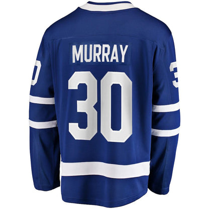 T.Maple Leafs #30 Matt Murray Fanatics Branded Home Breakaway Player Jersey Blue Stitched American Hockey Jersey UNEC