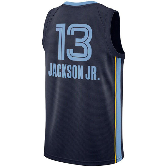 M.Grizzlies #13 Jaren Jackson Swingman Team Icon Edition Navy Stitched American Basketball Jersey UNEC