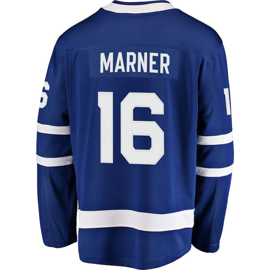 T.Maple Leafs #16 Mitchell Marner Fanatics Branded Home Premier Breakaway Player Jersey Blue Stitched American Hockey Jersey UNEC