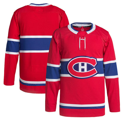 M.Canadiens Home Primegreen Authentic Pro Jersey Red Stitched American Hockey Jersey UNEC