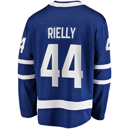 T.Maple Leafs #44 Morgan Rielly Fanatics Branded Home Breakaway Player Jersey Blue Stitched American Hockey Jersey UNEC