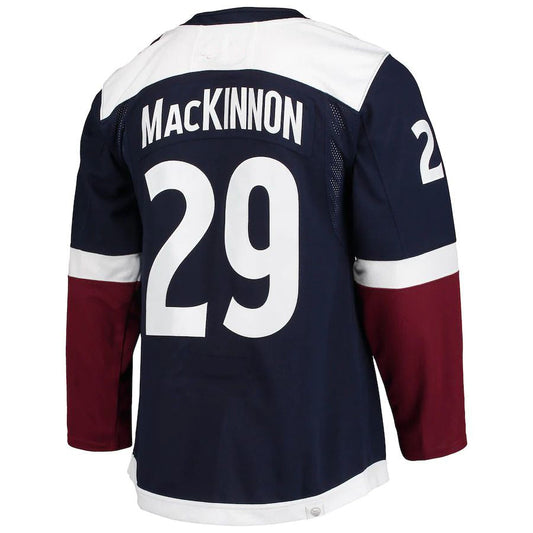 C.Avalanche #29 Nathan MacKinnon Alternate Primegreen Authentic Pro Player Jersey Stitched American Hockey Jersey UNEC