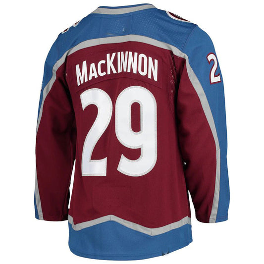 C.Avalanche #29 Nathan MacKinnon Home Primegreen Authentic Pro Player Jersey Burgundy Stitched American Hockey Jersey UNEC