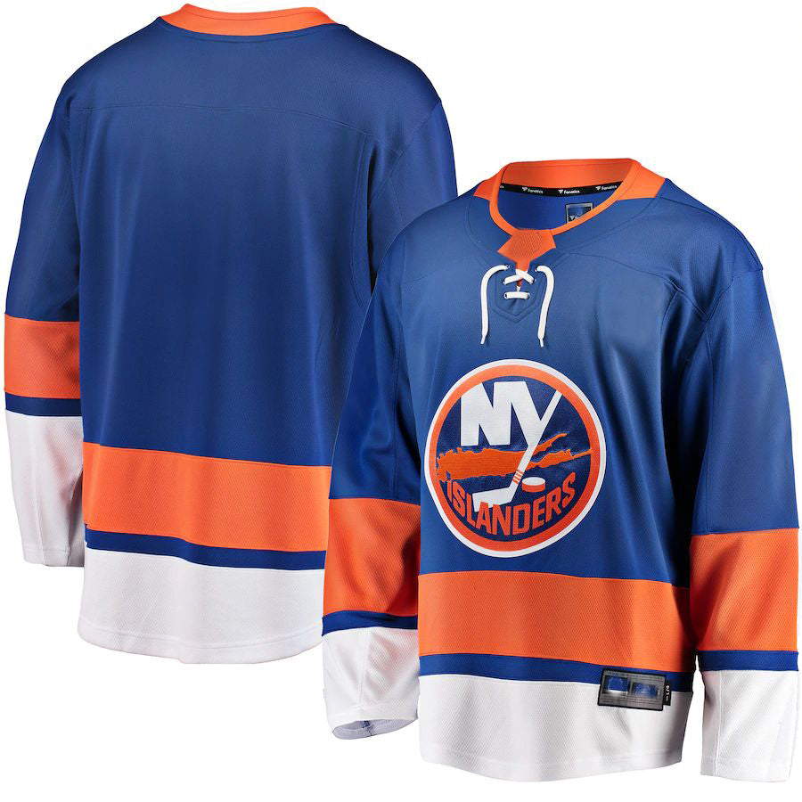 NY.Islanders Fanatics Branded Breakaway Home Jersey Royal Stitched American Hockey Jersey UNEC