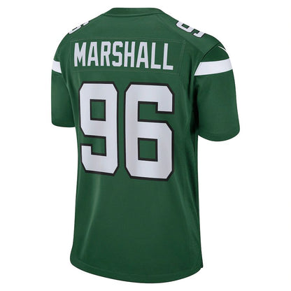NY.Jets #96 Jonathan Marshall Gotham Green Game Jersey Stitched American Football Jerseys