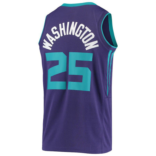 C.Hornets #25 PJ Washington Jr. Jordan Brand 2020-21 Swingman Jersey Statement Edition Stitched American Basketball Jersey UNEC