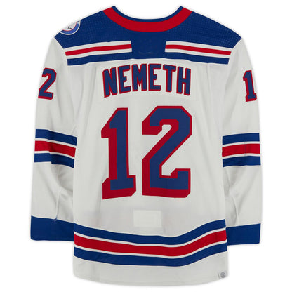NY.Rangers #12 Patrik Nemeth Fanatics Authentic Game-Used White Stitched American Hockey Jersey UNEC