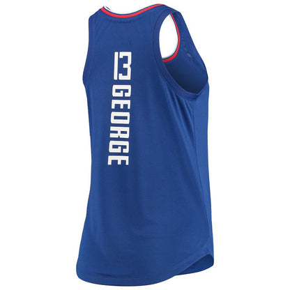 LA.Clippers #13 Paul George Fanatics Branded Women's Fast Break Player Movement Jersey Tank Top Royal Stitched American Basketball Jersey UNEC