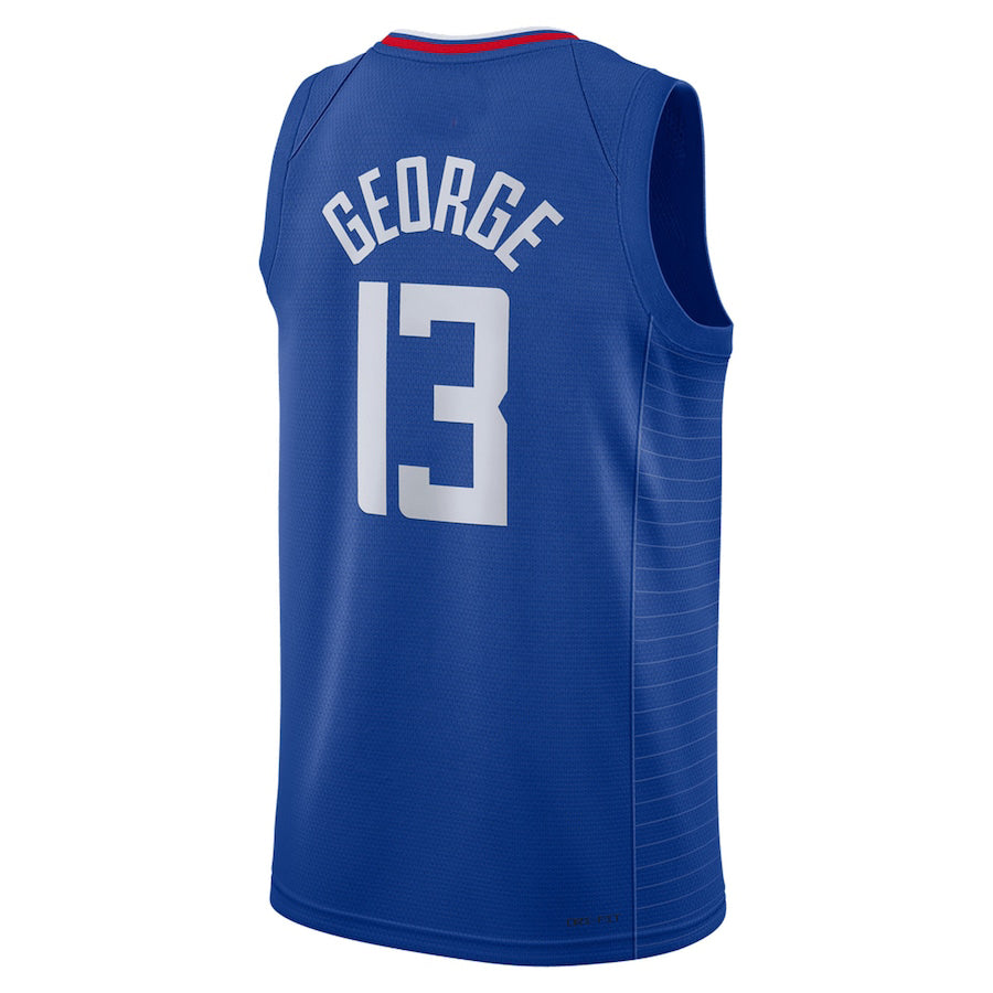 LA.Clippers #13 Paul George Unisex 2022-23 Swingman Jersey Icon Edition Royal Stitched American Basketball Jersey UNEC