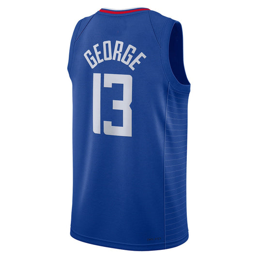 LA.Clippers #13 Paul George Unisex 2022-23 Swingman Jersey Icon Edition Royal Stitched American Basketball Jersey UNEC