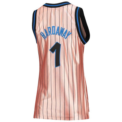 O.Magic #1 Penny Hardaway Mitchell & Ness Women's 75th Anniversary Rose Gold 1993 Swingman Jersey Pink Stitched American Basketball Jersey UNEC