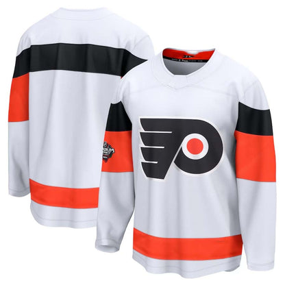 P.Flyers Fanatics 2024 Stadium Series Breakaway Jersey ¨C White Stitched American Hockey Jersey UNEC