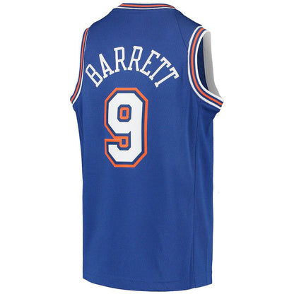 NY.Knicks #9 RJ Barrett Jordan Brand  2020-21 Swingman Player Jersey Statement Edition Stitched American Basketball Jersey UNEC