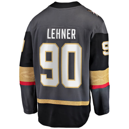 V.Golden Knights #90 Robin Lehner Fanatics Branded Breakaway Alternate Player Jersey Gray Hockey Jersey UNEC