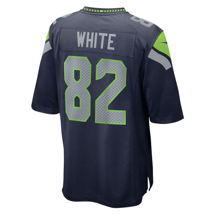 S.Seahawks #82 Cody White College Navy Team Game Stitched American Football Jerseys CustomName