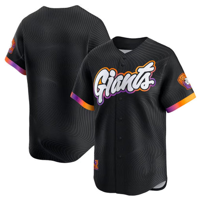 San Francisco Giants Anthracite 2025 City Connect Limited Baseball Jersey