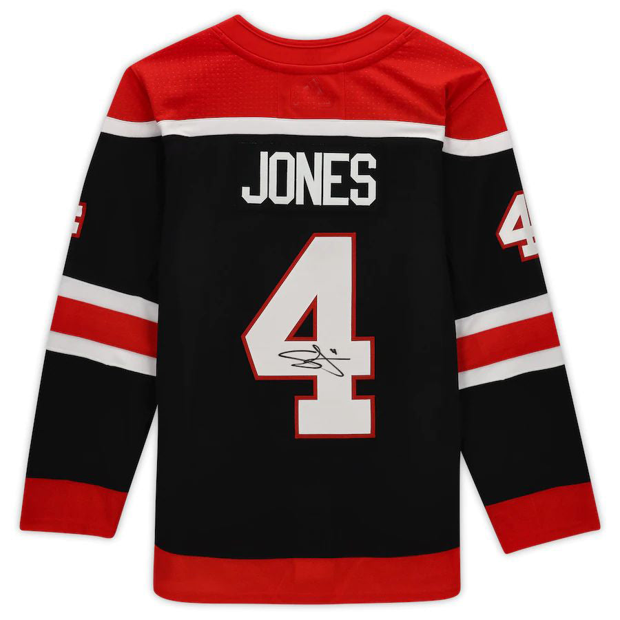 C.Blackhawks #4 Seth Jones Fanatics Authenti Autographed Reverse Retro Authentic Jersey Red Stitched American Hockey Jersey UNEC