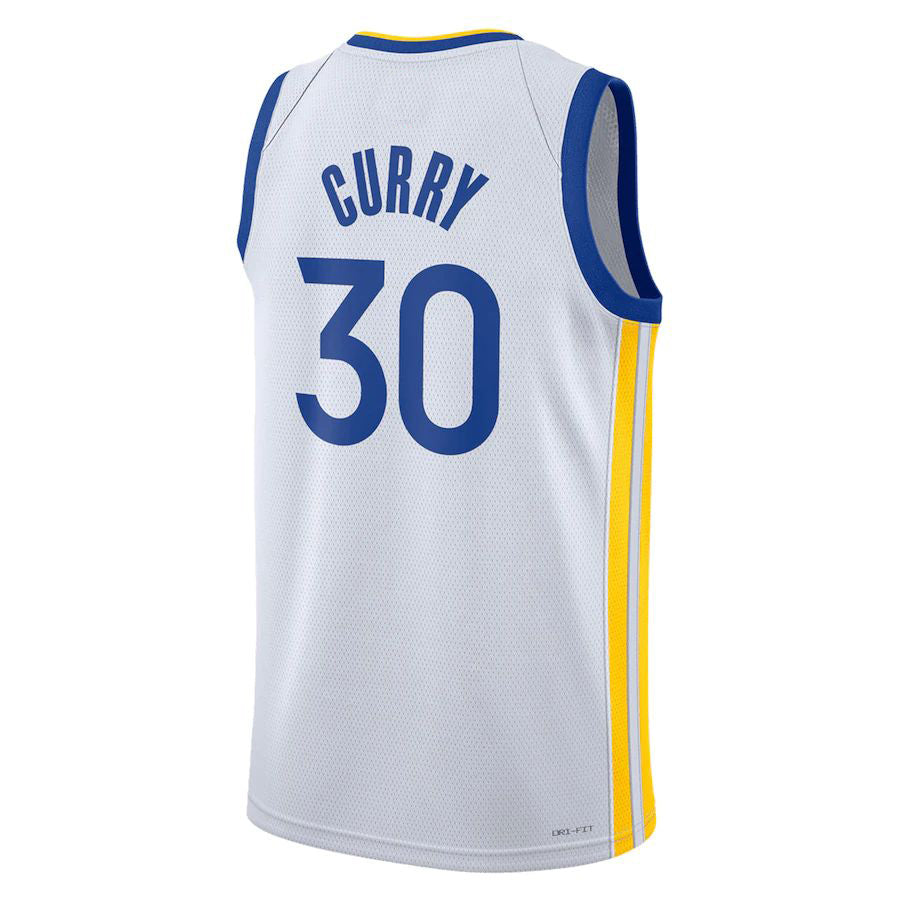 G.State Warriors #30 Stephen Curry Unisex 2022-23 Swingman Jersey White Association Edition Stitched American Basketball Jersey UNEC