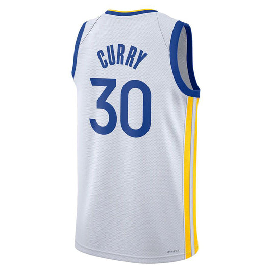 G.State Warriors #30 Stephen Curry Unisex 2022-23 Swingman Jersey White Association Edition Stitched American Basketball Jersey UNEC