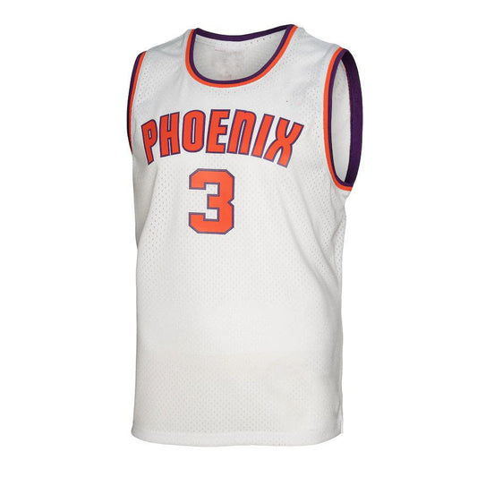 P.Suns #3 Stephon Marbury Mitchell & Ness 2002-03 Hardwood Classics Swingman Jersey White Stitched American Basketball Jersey UNEC