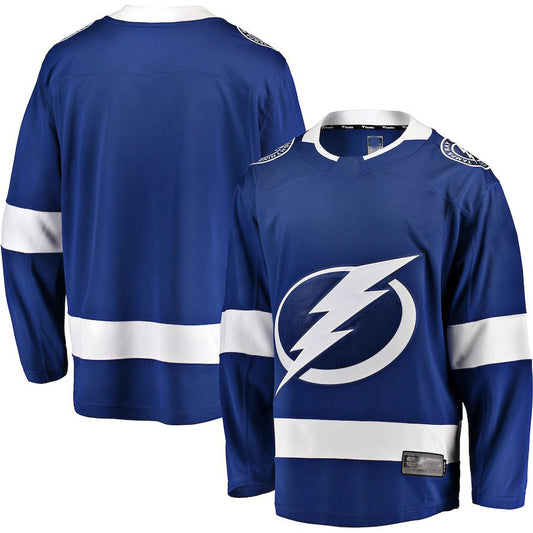 TB.Lightning Fanatics Branded Breakaway Home Jersey Blue Stitched American Hockey Jersey UNEC