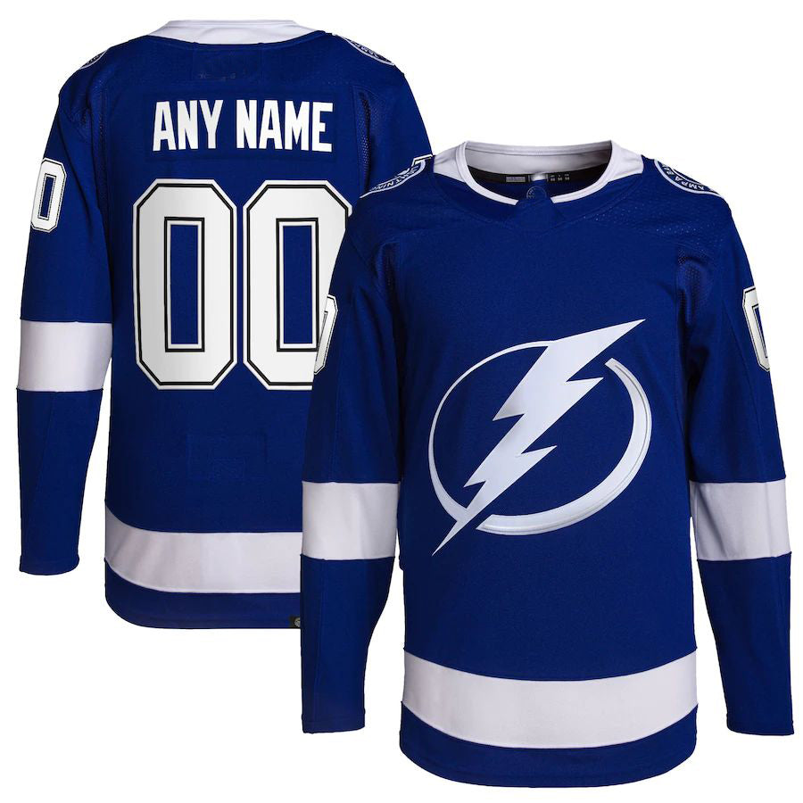 Custom TB.Lightning Home Primegreen Authentic Pro Jersey Royal Stitched American Hockey Jersey UNEC