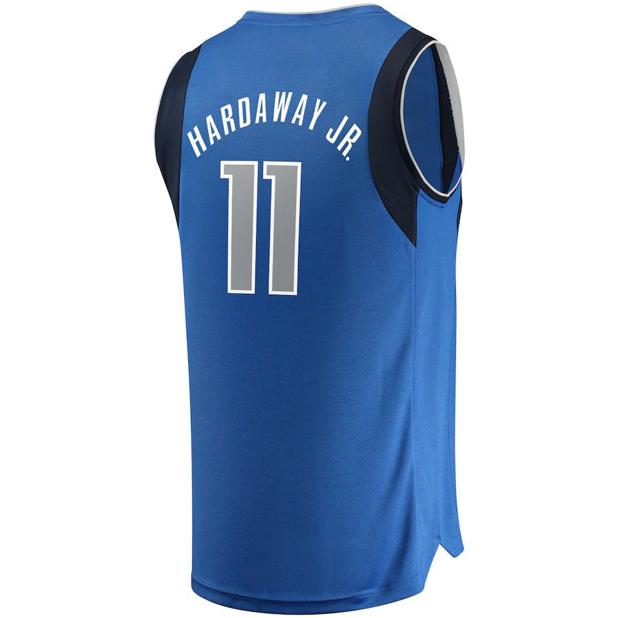 D.Mavericks #11 Tim Hardaway Jr Fanatics Branded Fast Break Replica Jersey Icon Edition Royal Stitched American Basketball Jersey UNEC